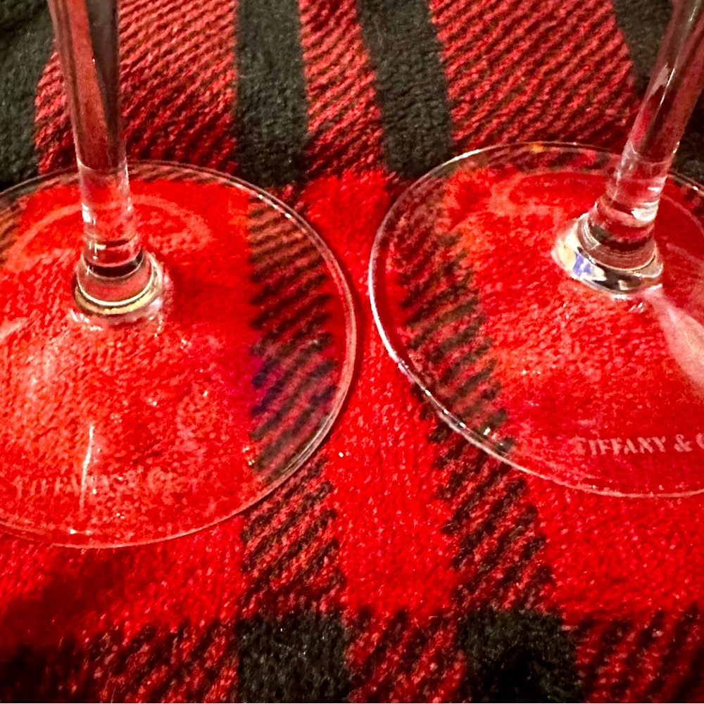 Tiffany & Co. Champagne Glasses - Picture 3 of 7